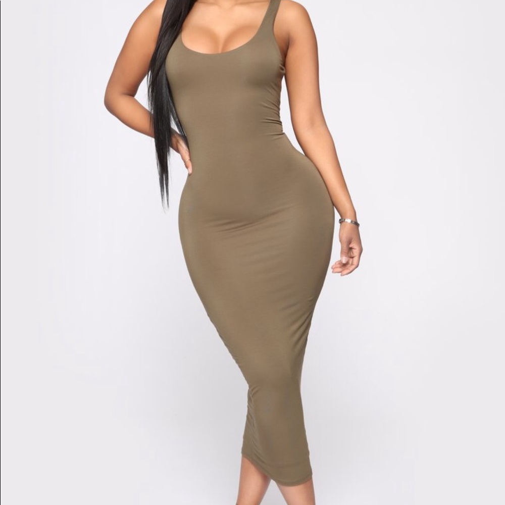 Your needs met midi dress